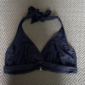 Athleta Navy Bikini Top